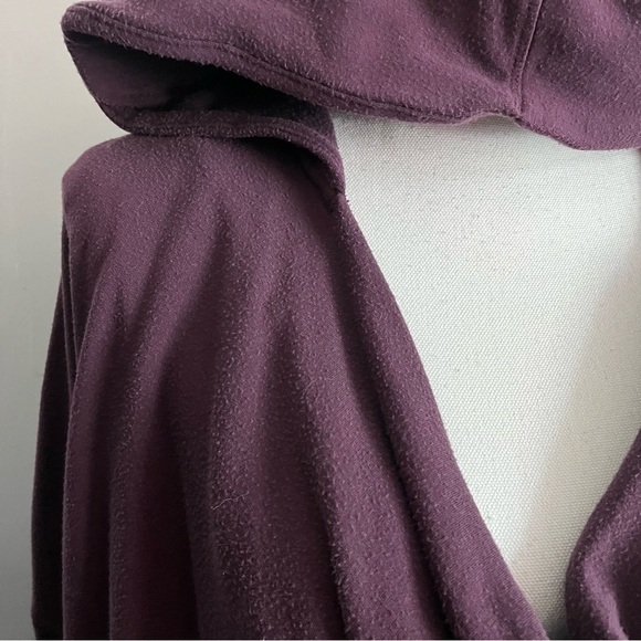 Athleta • Purana Wrap Sweatshirt In Decadent Chocolate - Picture 7 of 11
